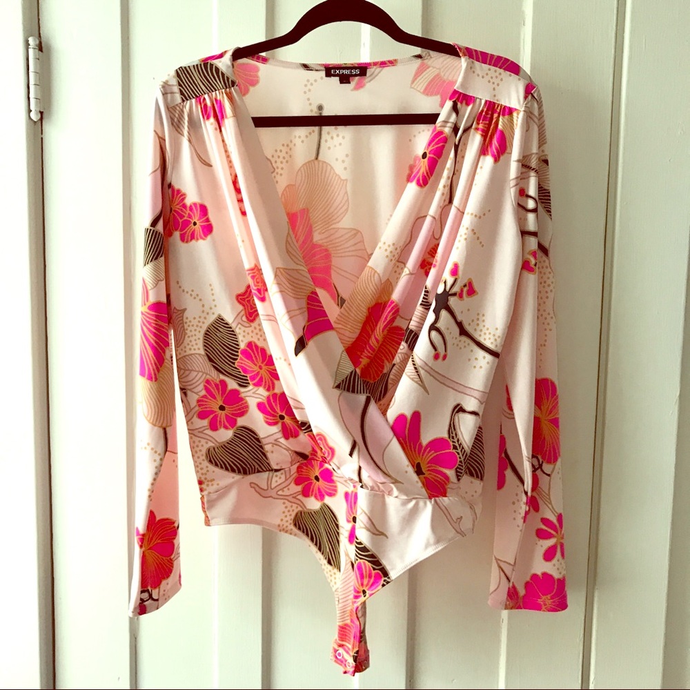 NWOT Express Thong Bodysuit